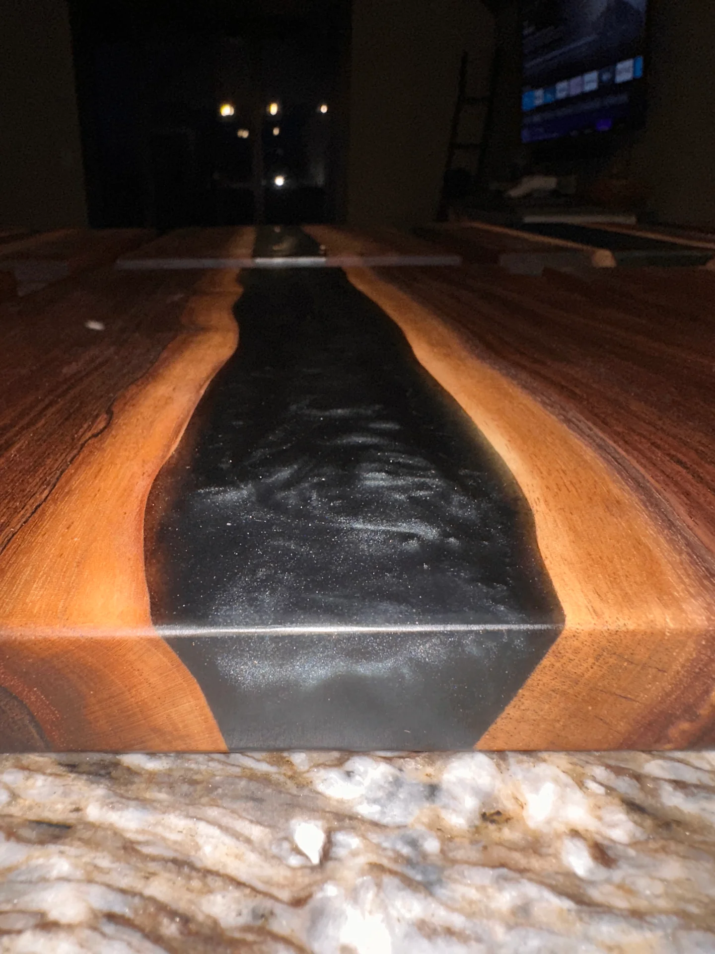 Midnight River Walnut Table