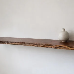 Live Edge Wall Shelf