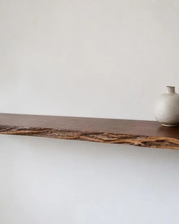 Live Edge Wall Shelf